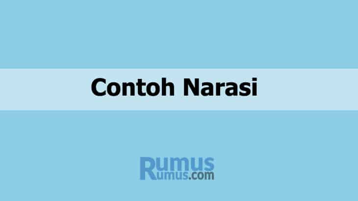 Detail Contoh Cerita Narasi Pendek Nomer 36