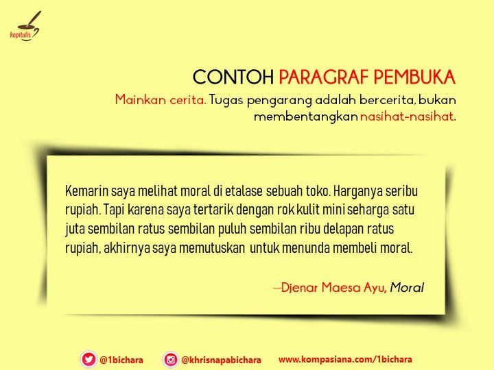 Detail Contoh Cerita Paragraf Nomer 25