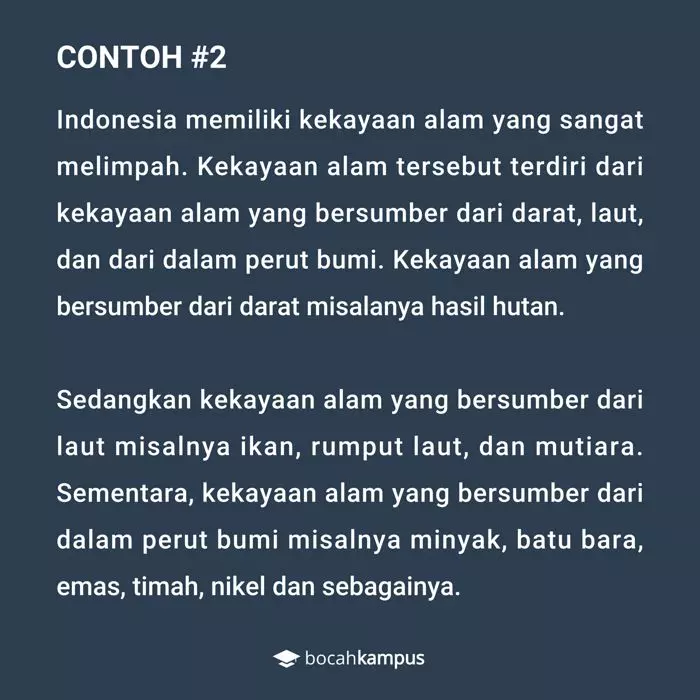 Detail Contoh Cerita Paragraf Nomer 6