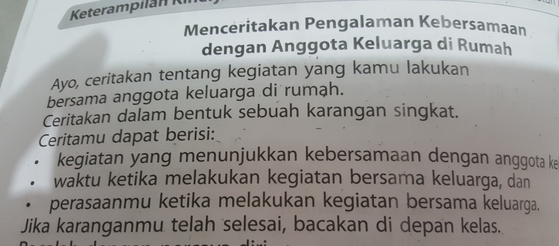 Detail Contoh Cerita Pengalaman Makan Bersama Keluarga Nomer 13