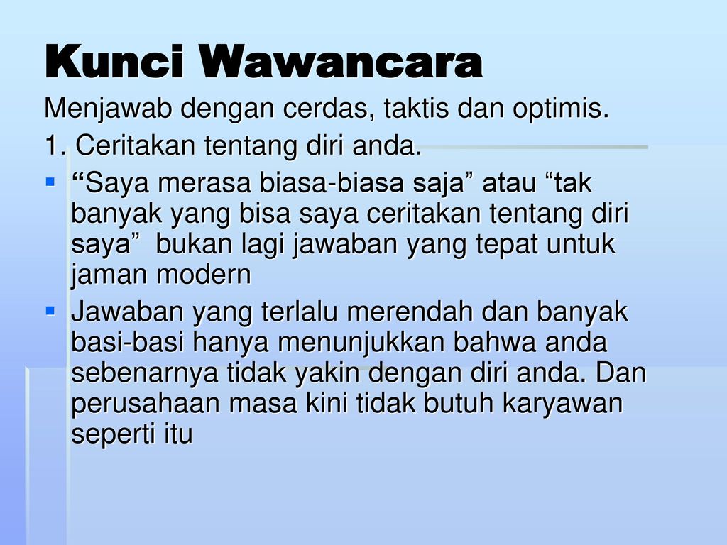 Detail Contoh Ceritakan Tentang Diri Anda Nomer 27