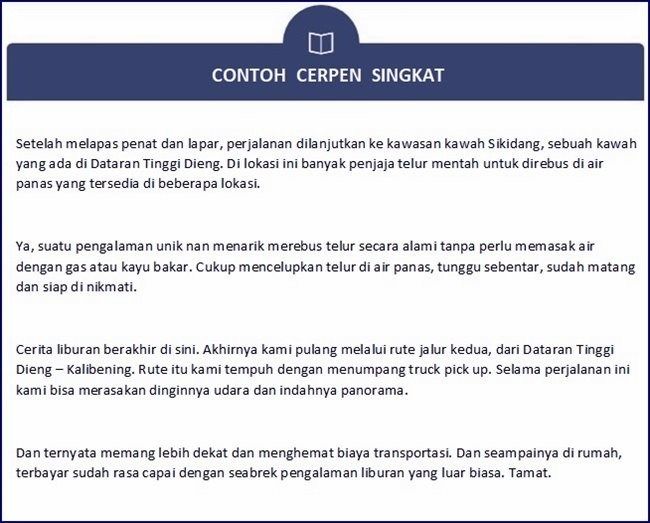 Detail Contoh Cerpen Pengalaman Nomer 36