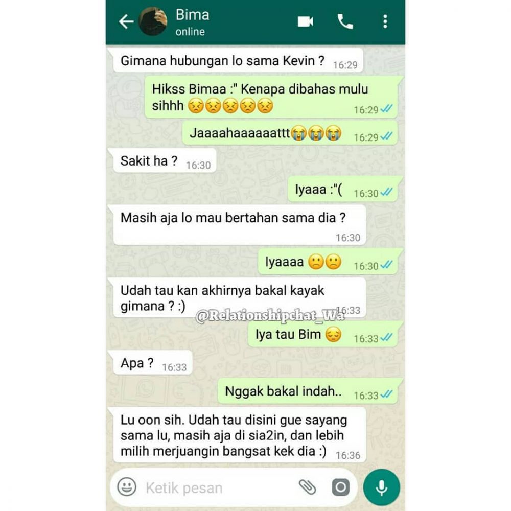 Detail Contoh Chat Asik Nomer 11