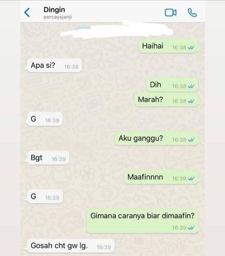 Detail Contoh Chat Asik Nomer 16