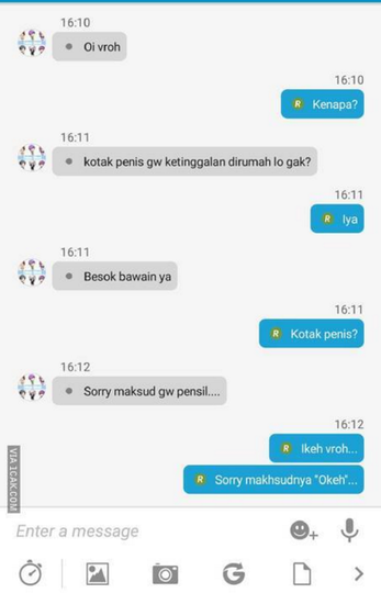 Detail Contoh Chat Asik Nomer 20