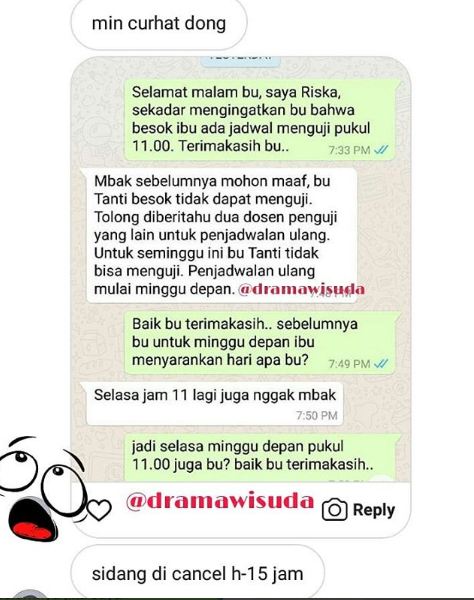 Detail Contoh Chat Dosen Nomer 48