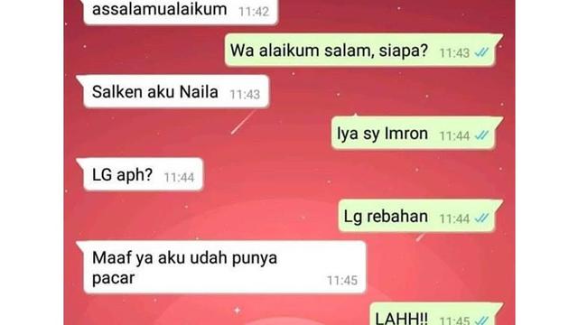 Contoh Chat Kenalan - KibrisPDR