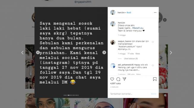 Detail Contoh Chat Kenalan Lewat Instagram Nomer 36