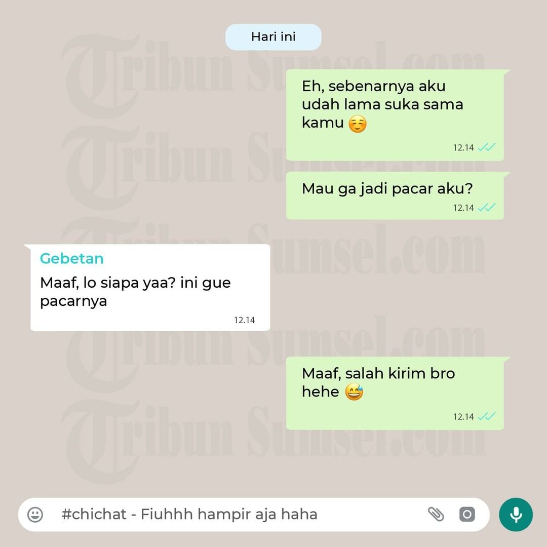 Detail Contoh Chat Pdkt Lucu Nomer 14