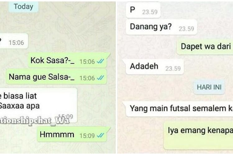 Detail Contoh Chat Pdkt Lucu Nomer 29