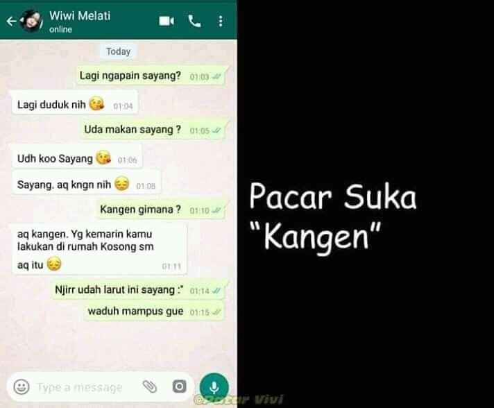 Detail Contoh Chat Sama Pacar Biar Gak Bosen Nomer 10