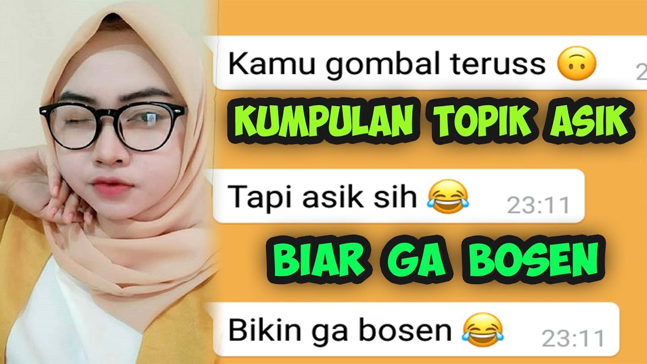 Detail Contoh Chat Yang Asik Nomer 24