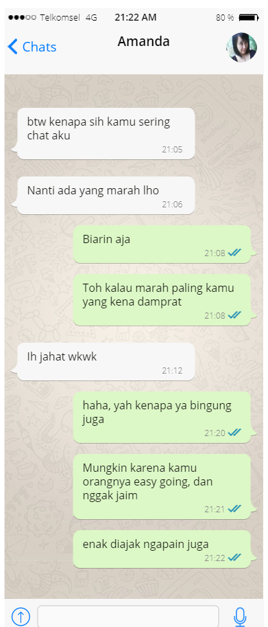 Detail Contoh Chat Yang Asik Nomer 4