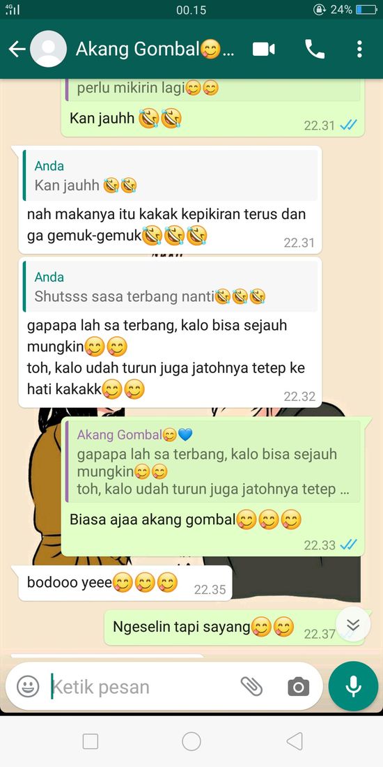 Detail Contoh Chat Yang Asik Nomer 45