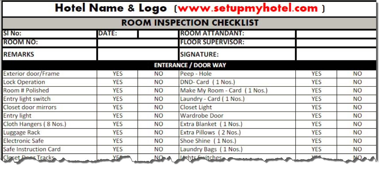 Detail Contoh Checklist Kebersihan Nomer 32