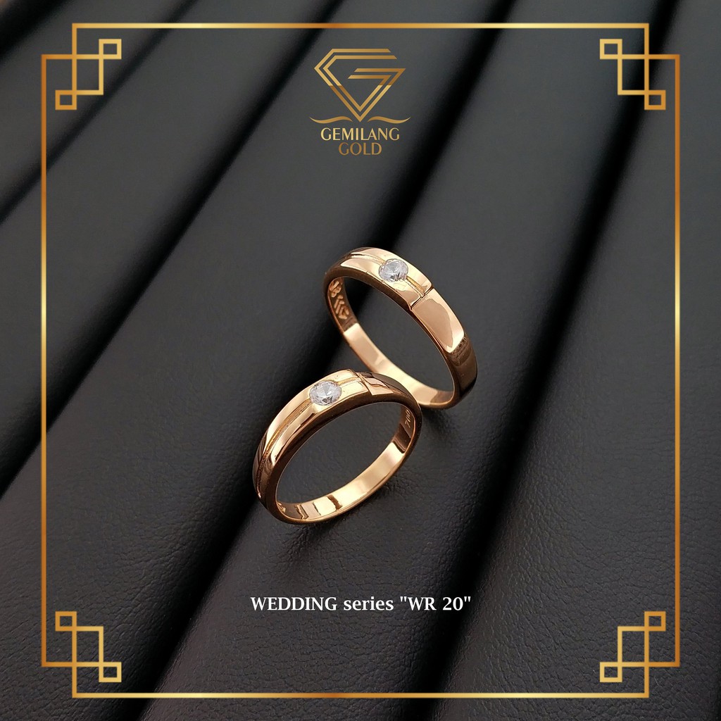 Detail Contoh Cincin Nikah Emas Nomer 21