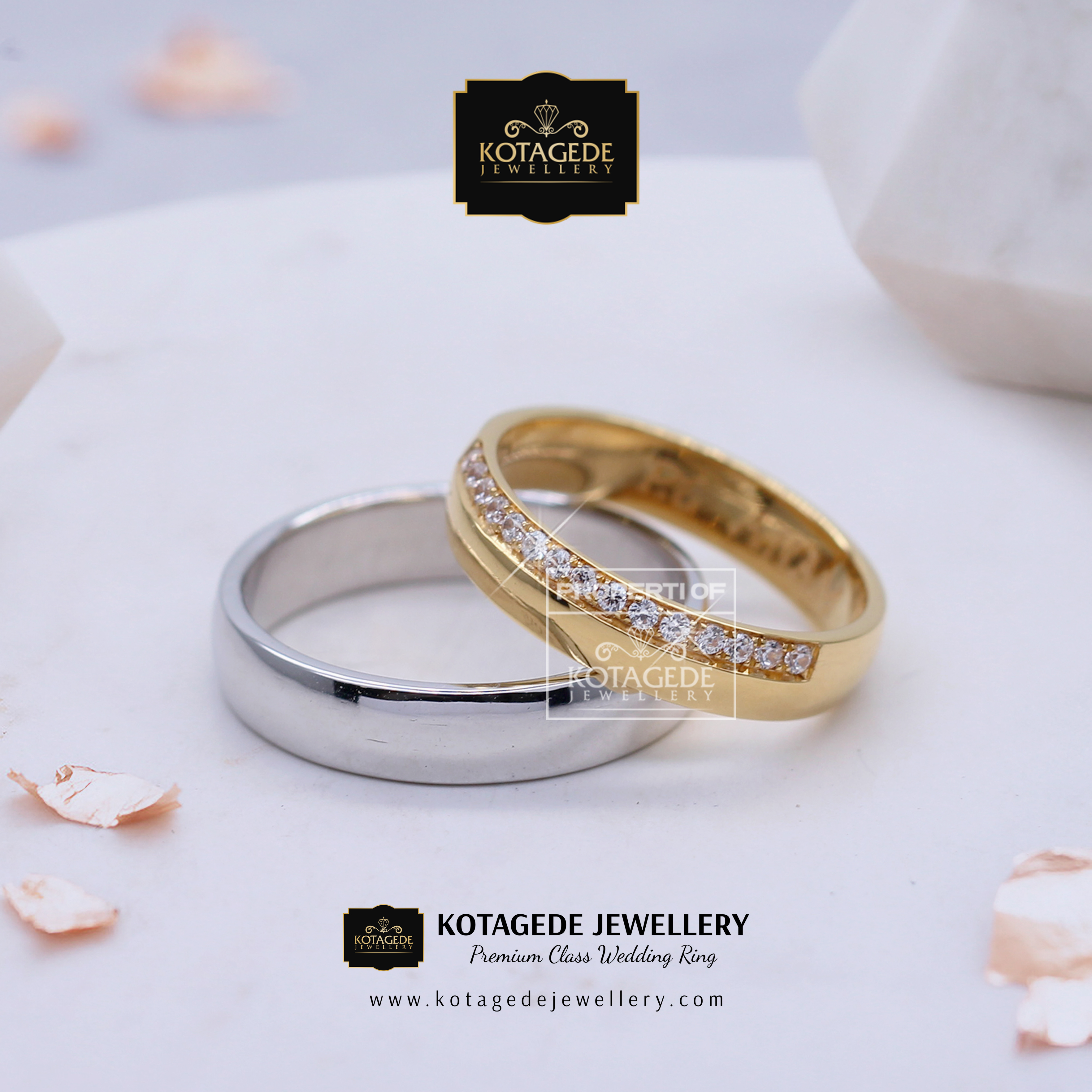 Detail Contoh Cincin Nikah Emas Nomer 4