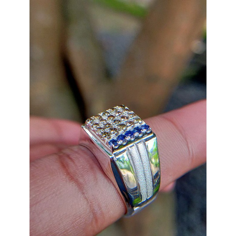 Detail Contoh Cincin Perak Pria Nomer 53