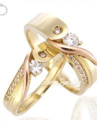 Detail Contoh Cincin Tunangan Emas Nomer 36