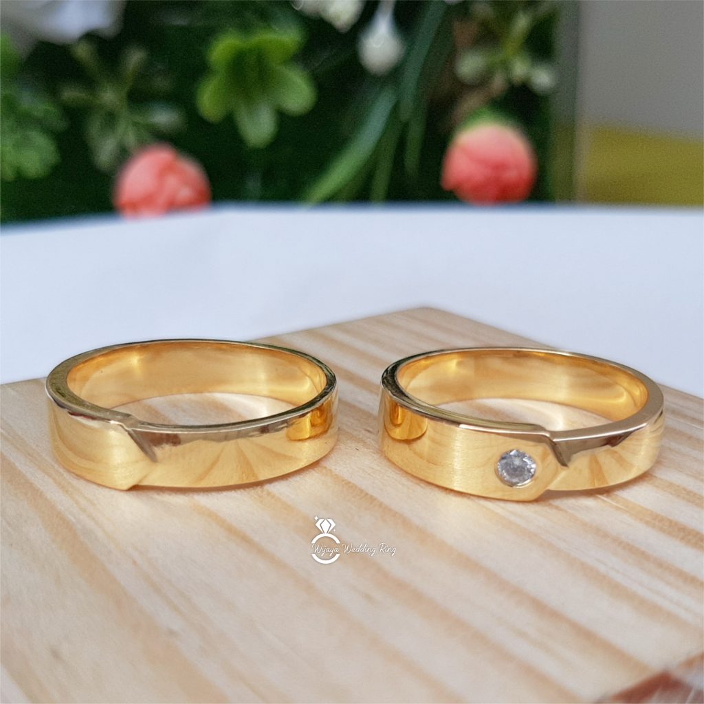 Detail Contoh Cincin Tunangan Emas Nomer 48