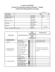 Detail Contoh Clinical Pathway Nomer 18