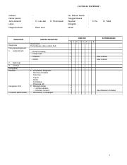 Detail Contoh Clinical Pathway Nomer 45