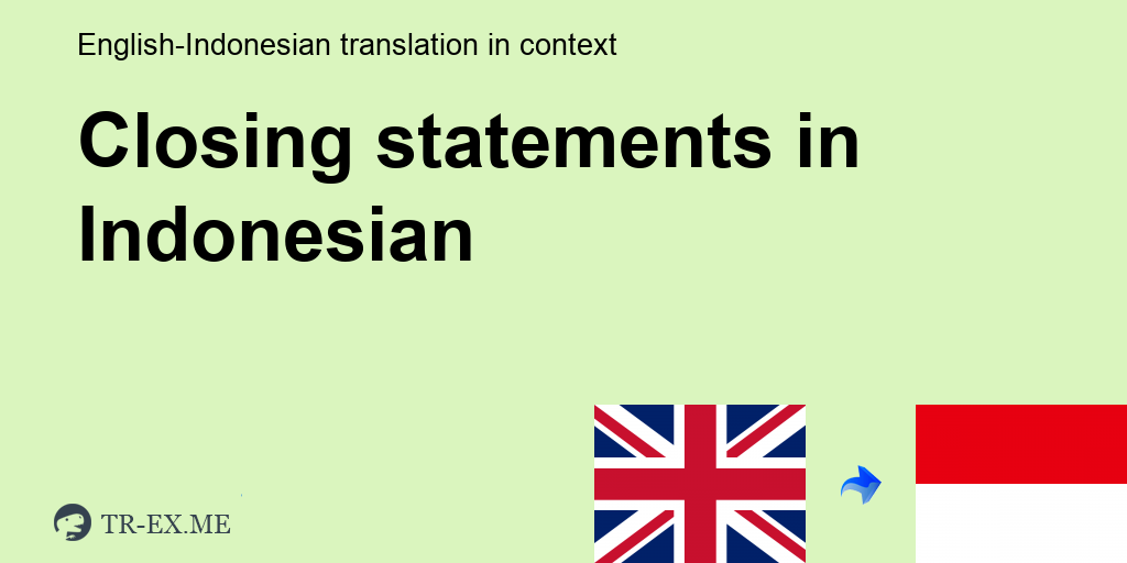 Detail Contoh Closing Statement Nomer 22