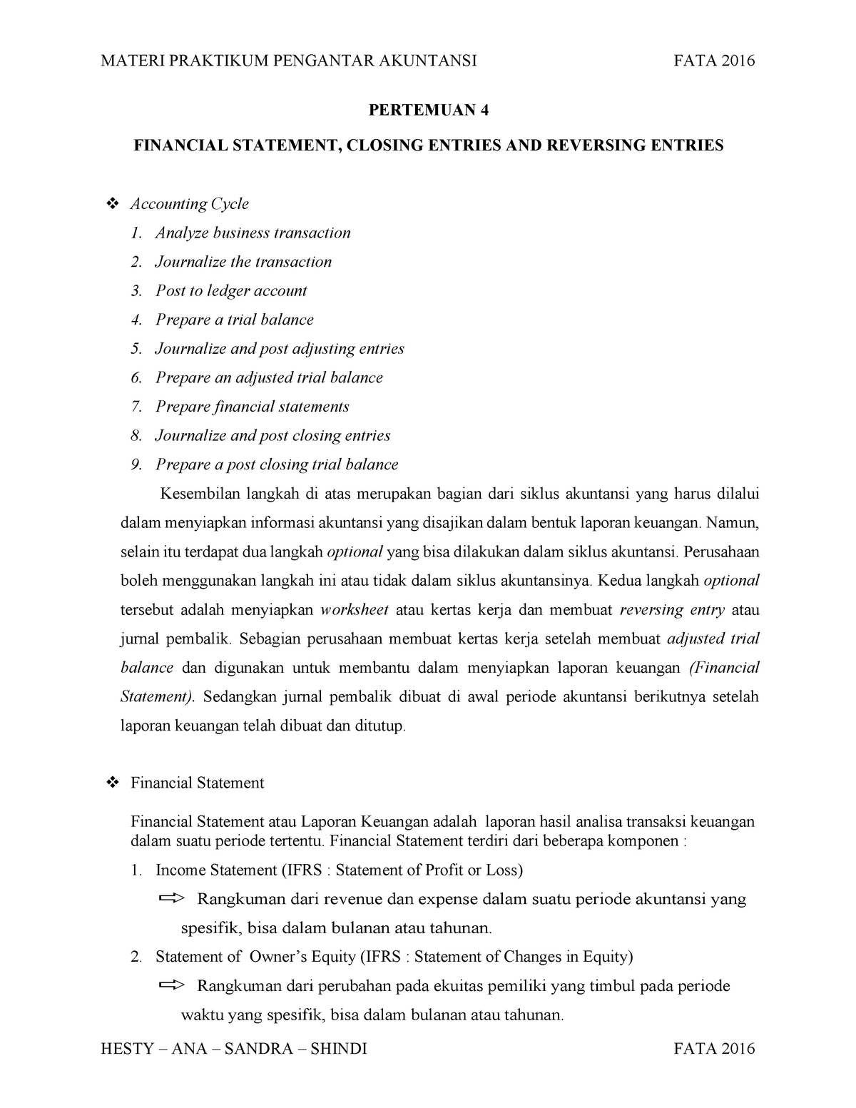 Detail Contoh Closing Statement Nomer 28