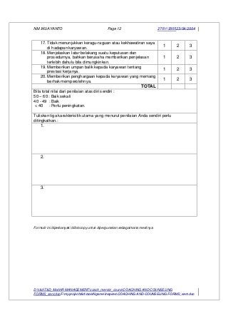 Detail Contoh Coaching Karyawan Nomer 4