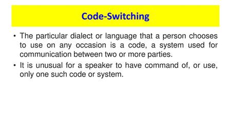 Detail Contoh Code Switching Nomer 40