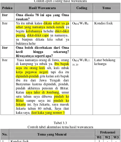 Detail Contoh Coding Data Dalam Penelitian Kualitatif Nomer 18