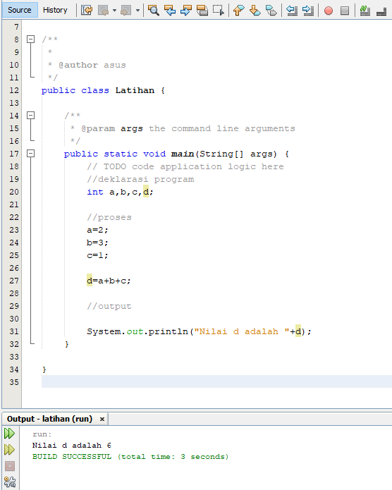 Detail Contoh Coding Java Nomer 26