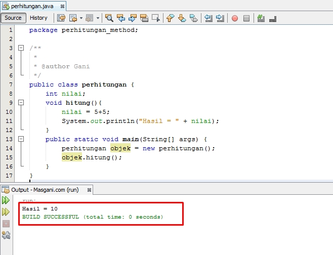 Contoh coding java 52 koleksi gambar