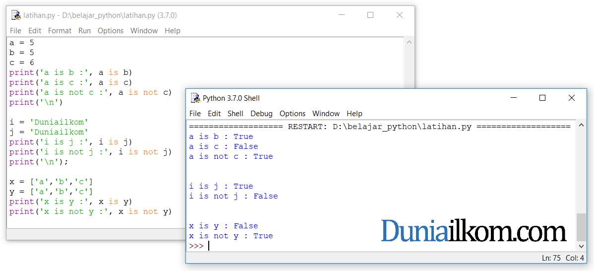 Detail Contoh Coding Python Nomer 11