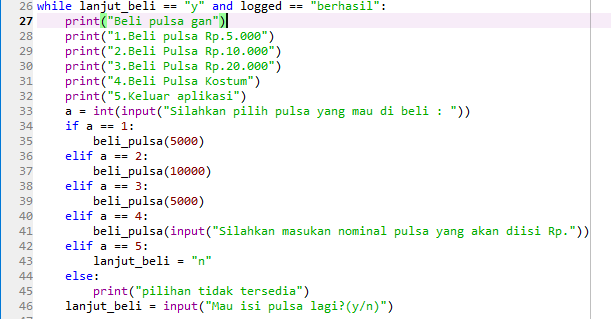 Detail Contoh Coding Python Nomer 13