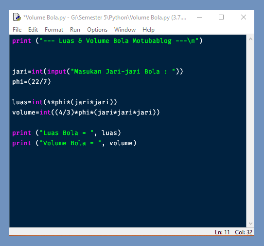 Contoh Coding Python - 51+ Koleksi Gambar