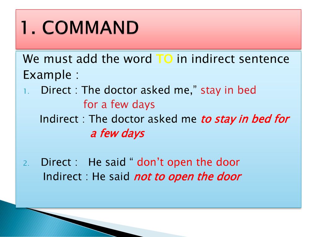 Detail Contoh Command Sentence Nomer 34