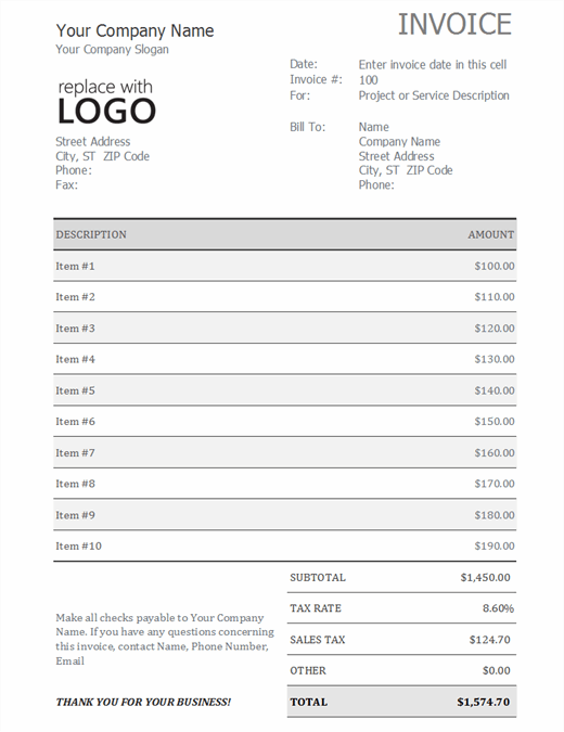 Detail Contoh Commercial Invoice Nomer 46