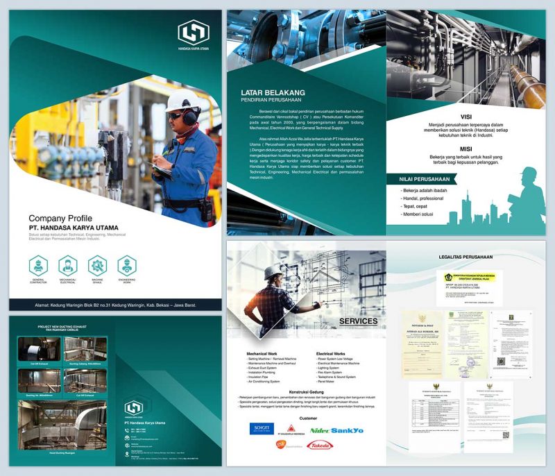 Detail contoh company profile cv koleksi nomer 30