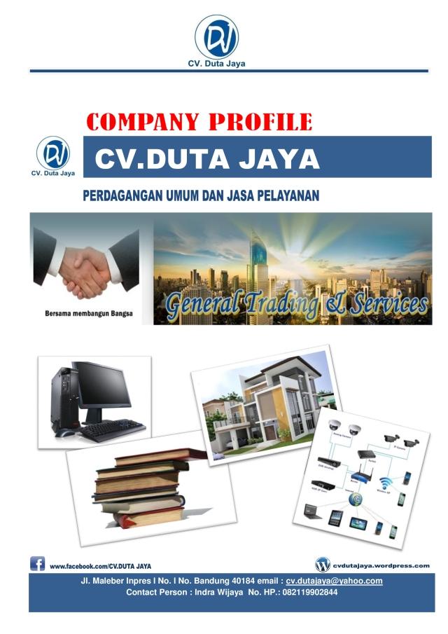 Detail contoh company profile cv sederhana koleksi nomer 52