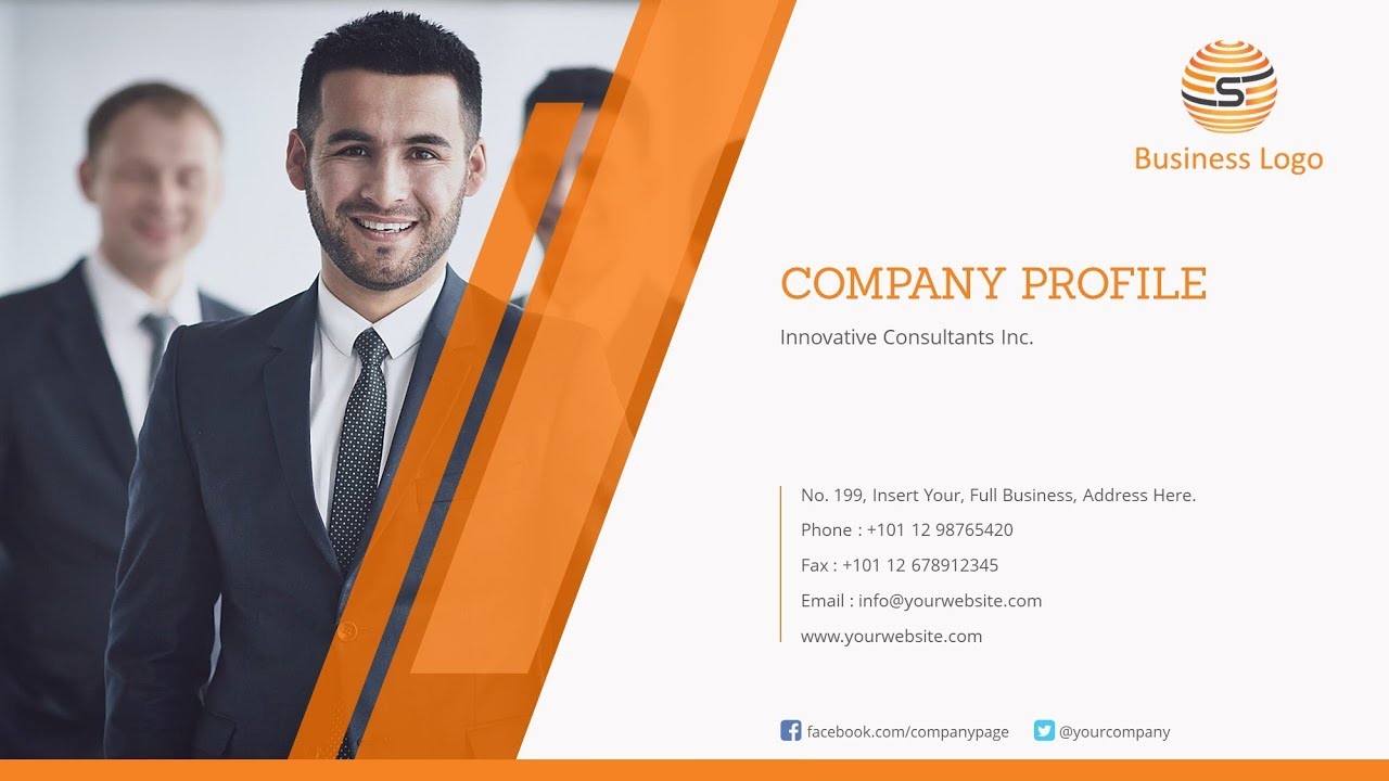 Detail Contoh Company Profile Powerpoint Nomer 4