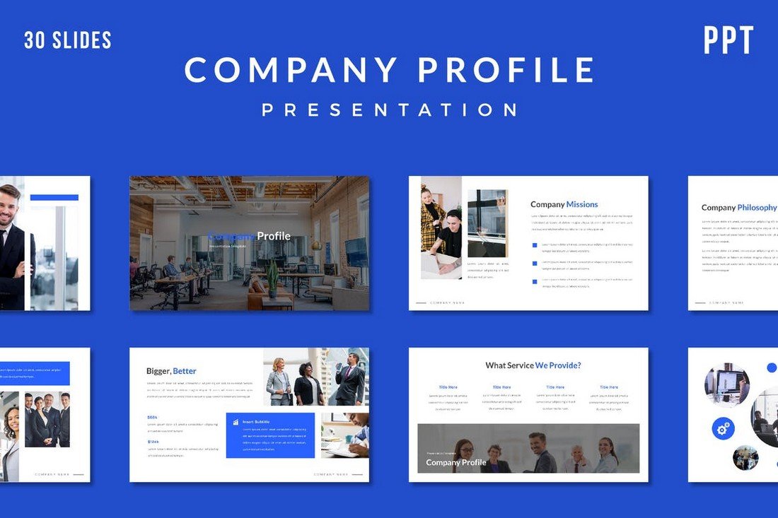 Detail Contoh Company Profile Powerpoint Nomer 45