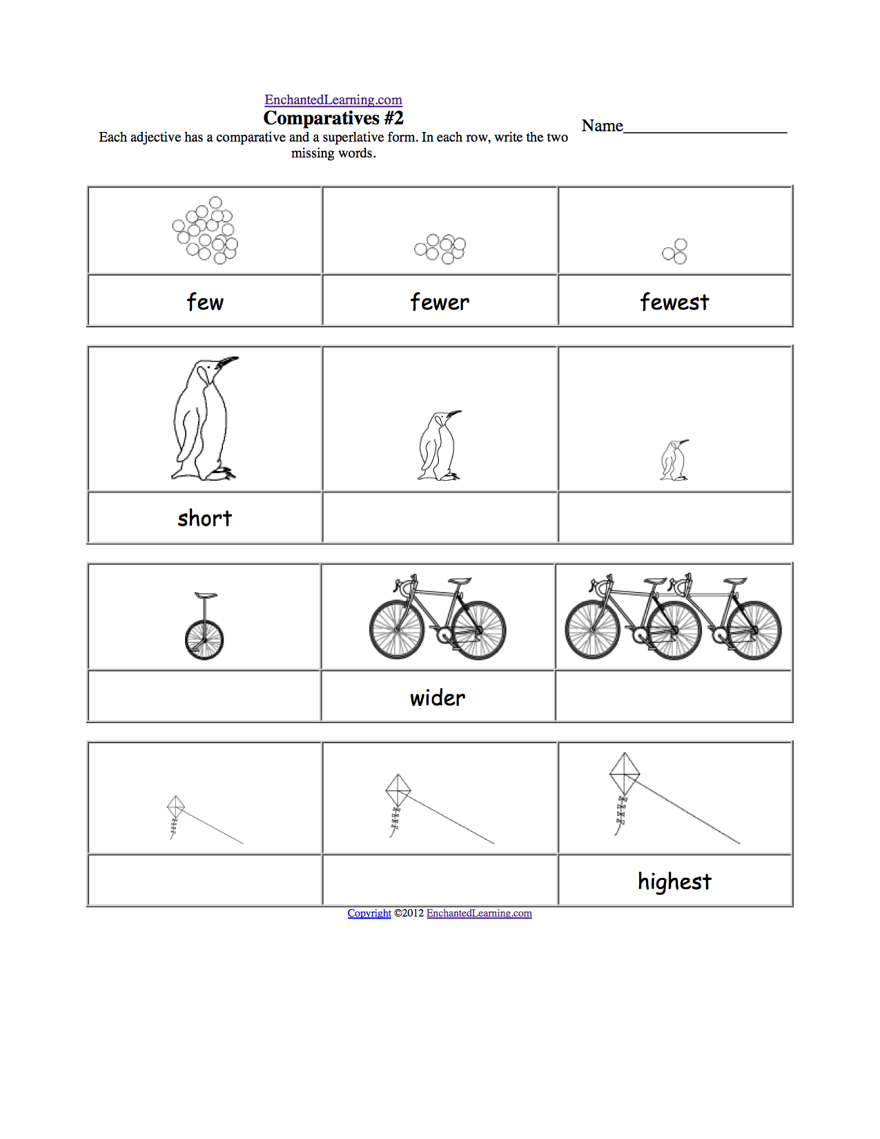 Detail Contoh Comparative And Superlative Nomer 36