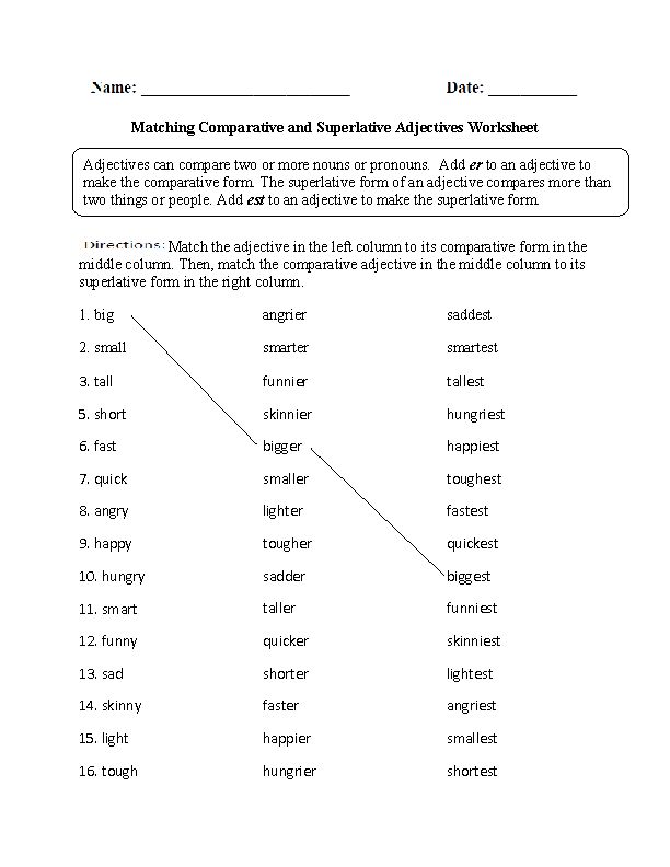 Detail Contoh Comparative And Superlative Nomer 49