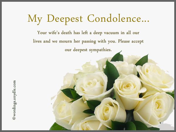 Detail Contoh Condolence Card Nomer 23