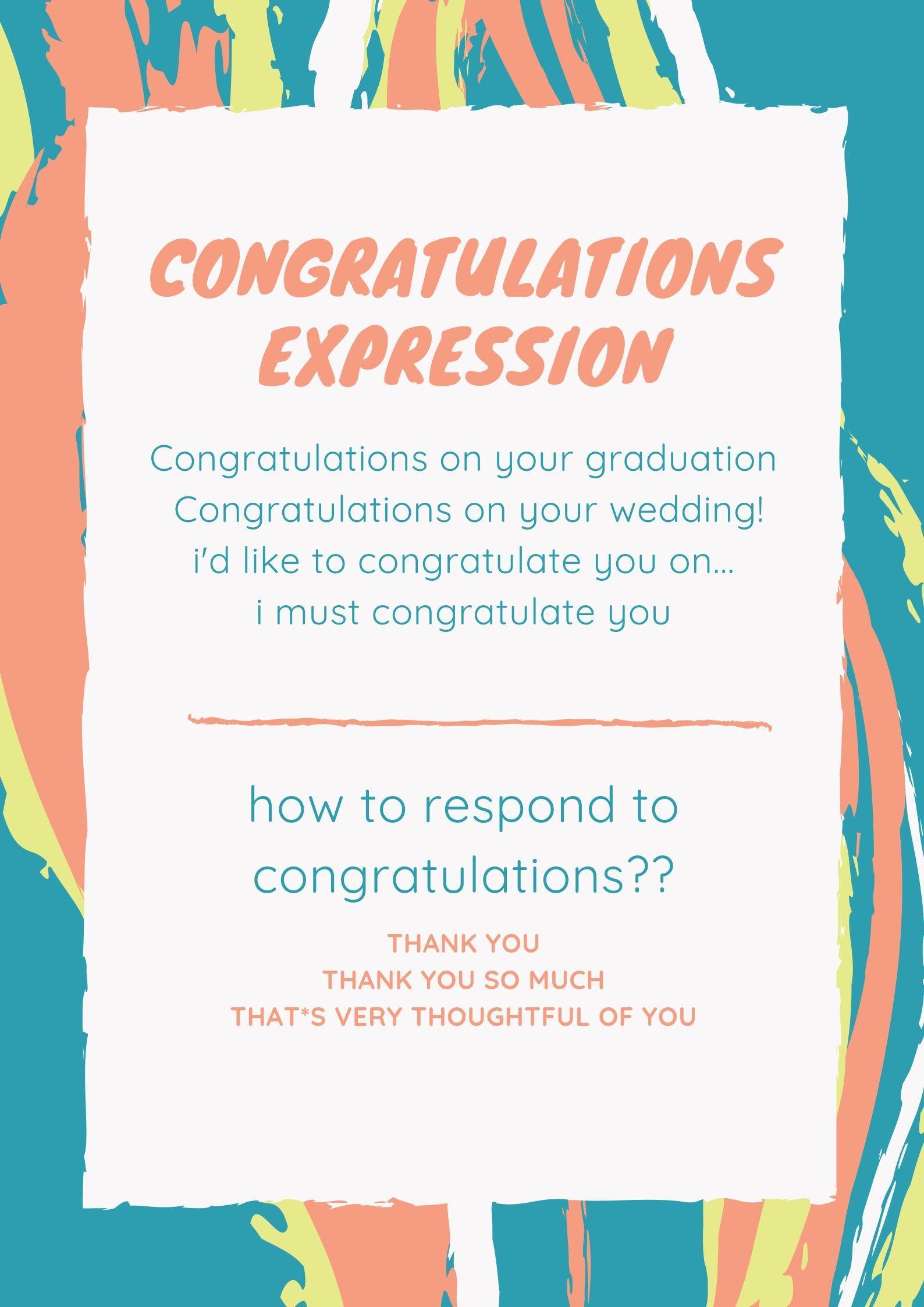 Detail Contoh Congratulation Expression Nomer 34