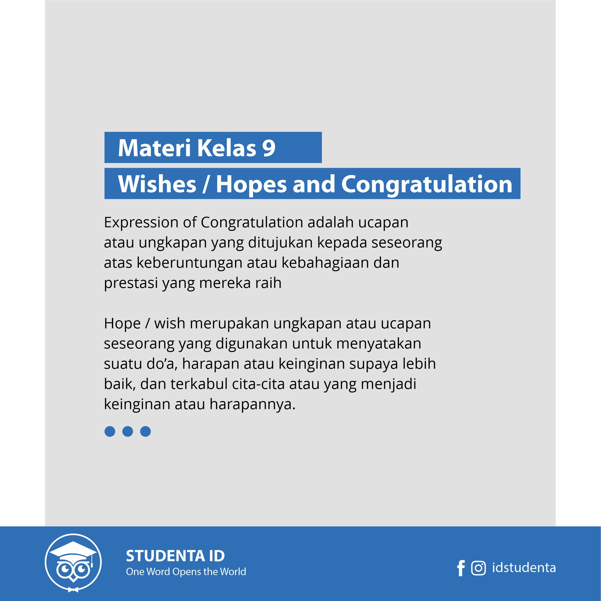 Detail Contoh Congratulation Expression Nomer 37