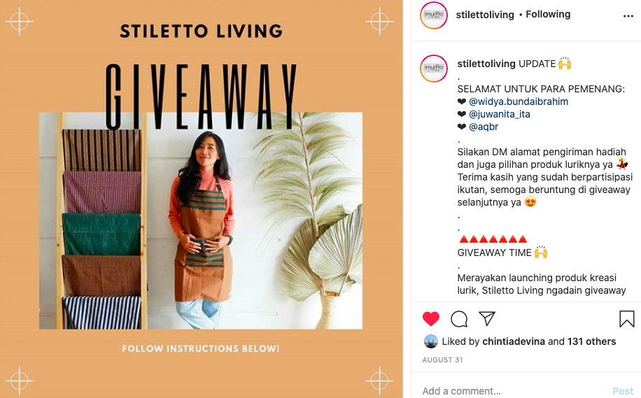 Detail Contoh Content Marketing Di Instagram Nomer 53