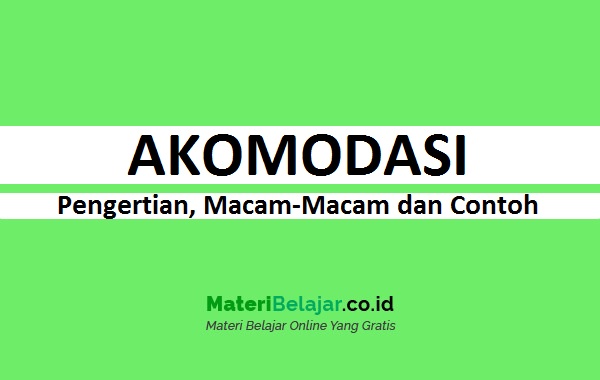 Detail Contoh Contoh Akomodasi Nomer 15