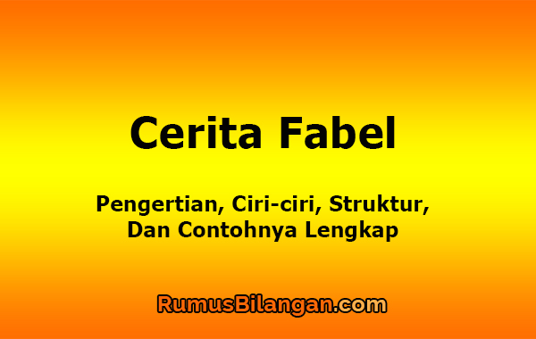 Detail Contoh Contoh Fabel Nomer 54